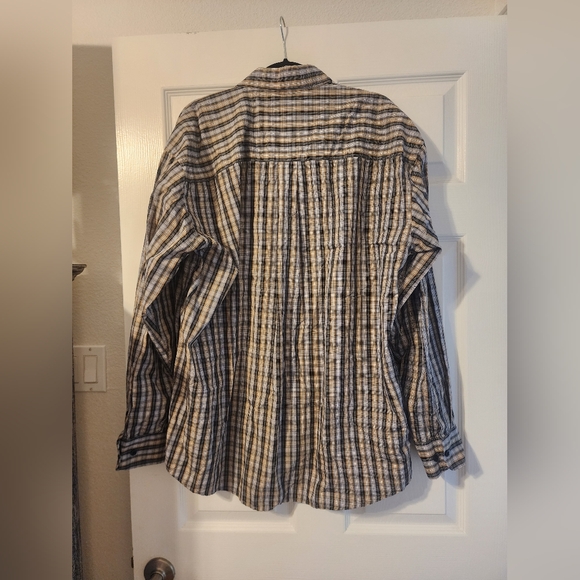 Black and Tan Mens Western Shirt - Picture 6 of 6